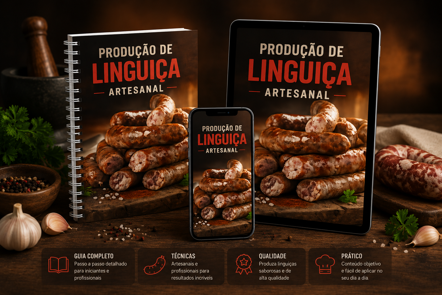 Método Produção de Linguiça Artesanal